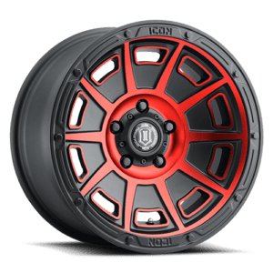 LC80 (17X8) 5x Blak Trak Steel wheels (6/139.7) -22 OFFSET