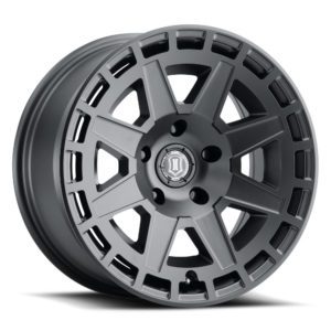 Prado 250 (17X8) 4x Blak Trak Steel wheels (6/139) +30
