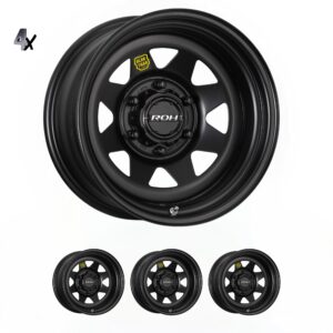 LC71/LC76/LC78/LC79 (16X8) 5x Blak Trak Steel wheels (5/150) -22 OFFSET