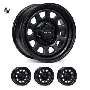 LC71/LC76/LC78/LC79 (16X8) 5x Blak Trak Steel wheels (5/150) -22 OFFSET