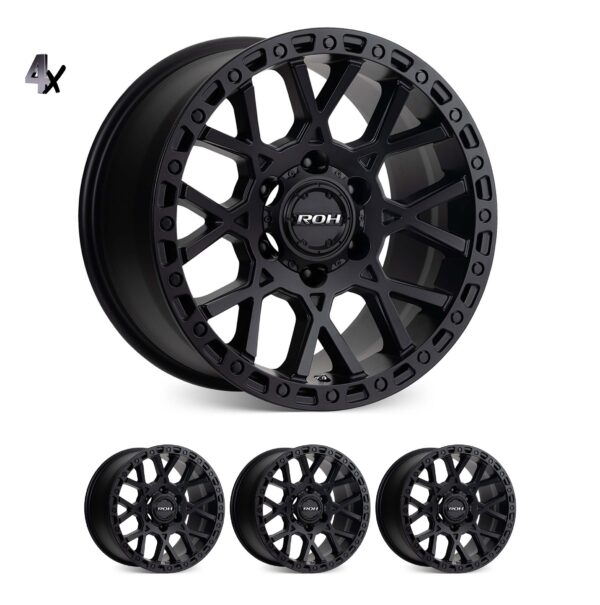 LC300 (17X9) 4x CRAWLER WHEELS (6/139) +25 OFFSET