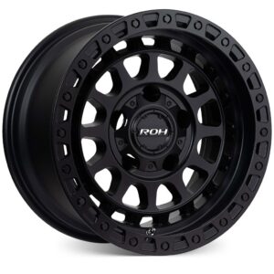 LC80 (17X8) 5x Blak Trak Steel wheels (6/139.7) -22 OFFSET