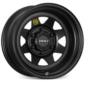 Prado 250 (17X8) 4x Blak Trak Steel wheels (6/139) +30