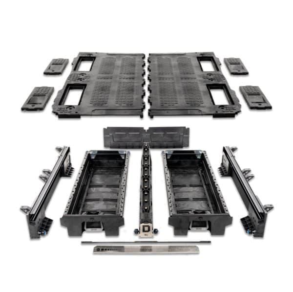 Sierra/Silverado 2500/3500 2020+ 6′ 9” DECKED DRAWER SYSTEM “wide” bed width V2