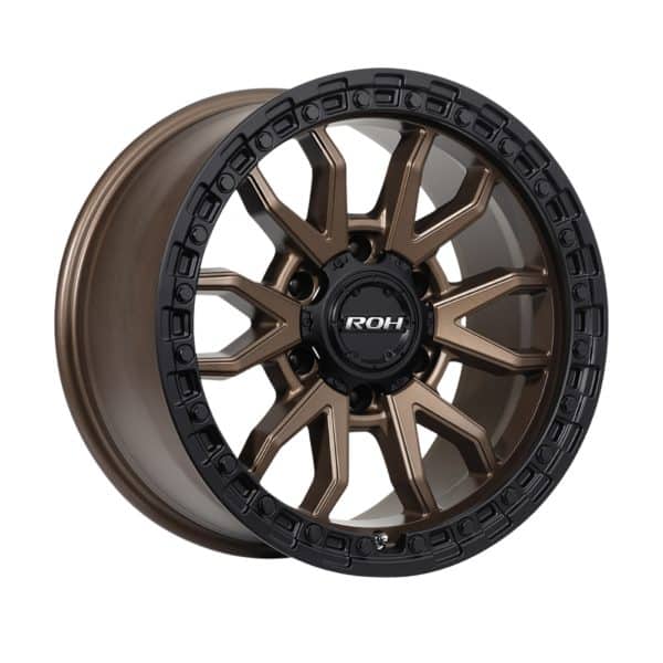 RAD17912BC – Raid Matte Bronze 17×9 6/139 +12