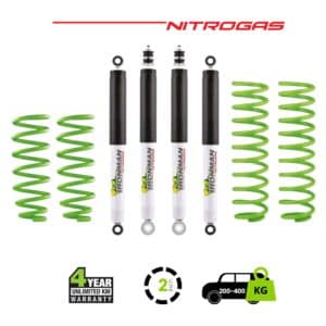LC78 Nitrogas Suspension Kit 2 Inch Lift 0-250