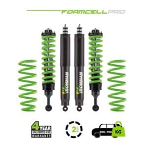 LC78 Nitrogas Suspension Kit 2 Inch Lift 0-250