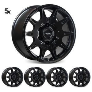 FJ (17X9) 5x INVADER WHEELS (6/139) +25 OFFSET